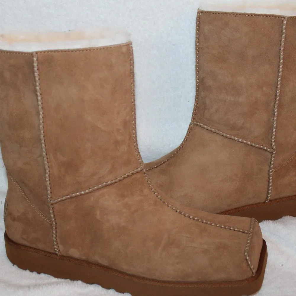 UGG SPECIAL EDITION‎ MEN'S SUEDE SHEARLING BOOTS